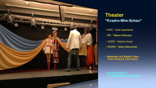 Kvadro Theaterspiel in Heidenheim aus Ukraine/Stadt Kiew