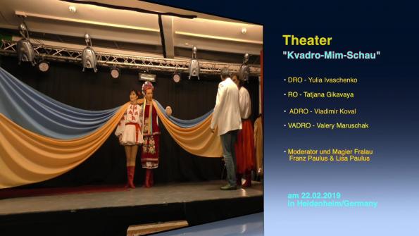 Kvadro Theaterspiel in Heidenheim aus Ukraine/ Stadt Kiew