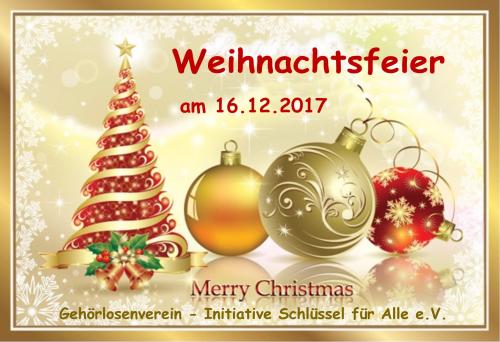 Weihnachtsfeier in Heidenheim